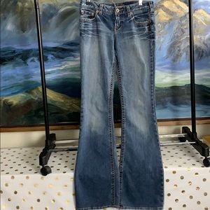 Silver aiko blue jeans w28/l35